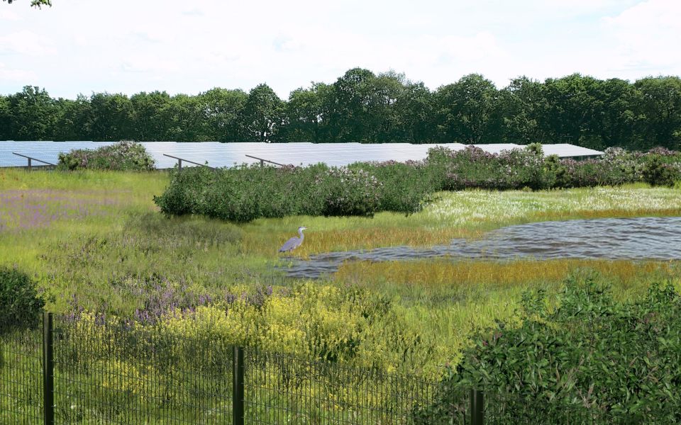 Inpassing zonnevelden en windenergie