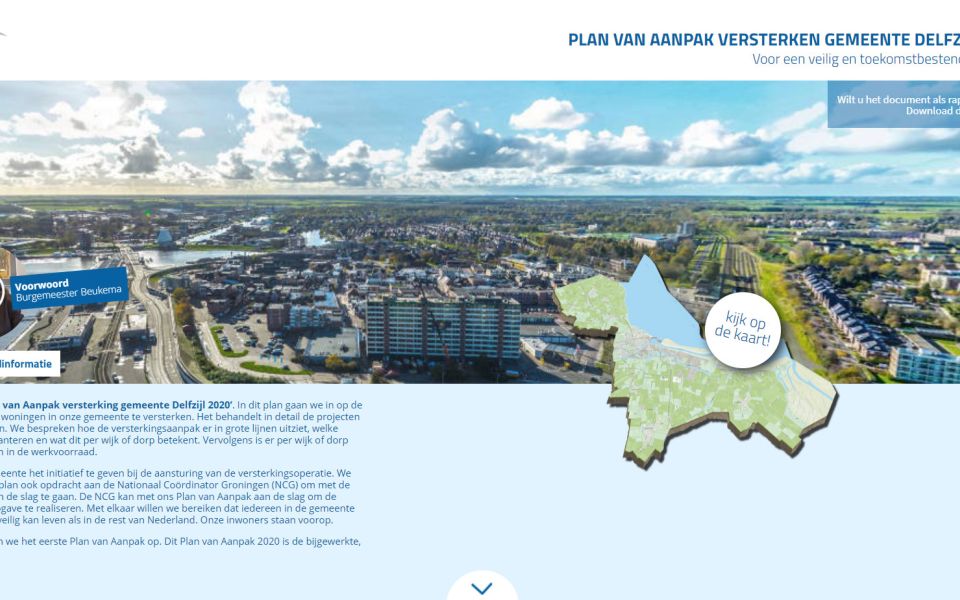 Interactieve projectwebsite