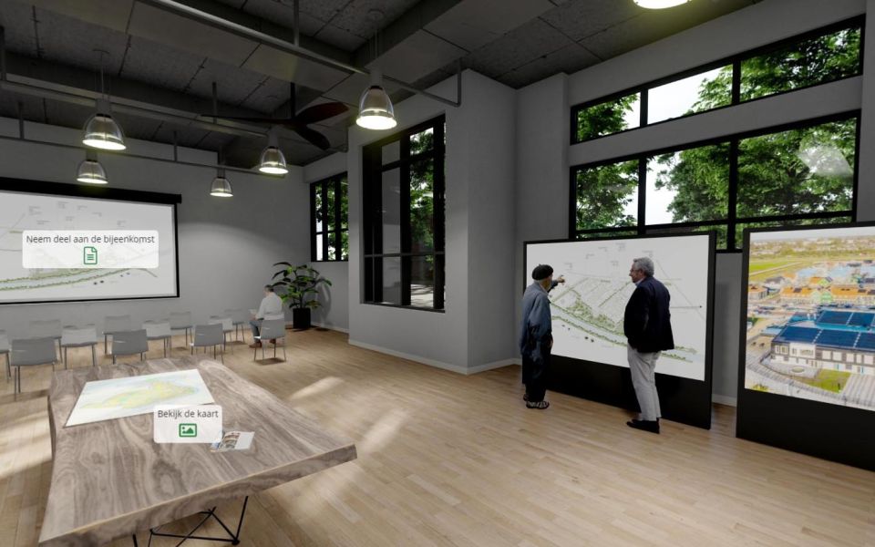 Digitale presentatieruimte